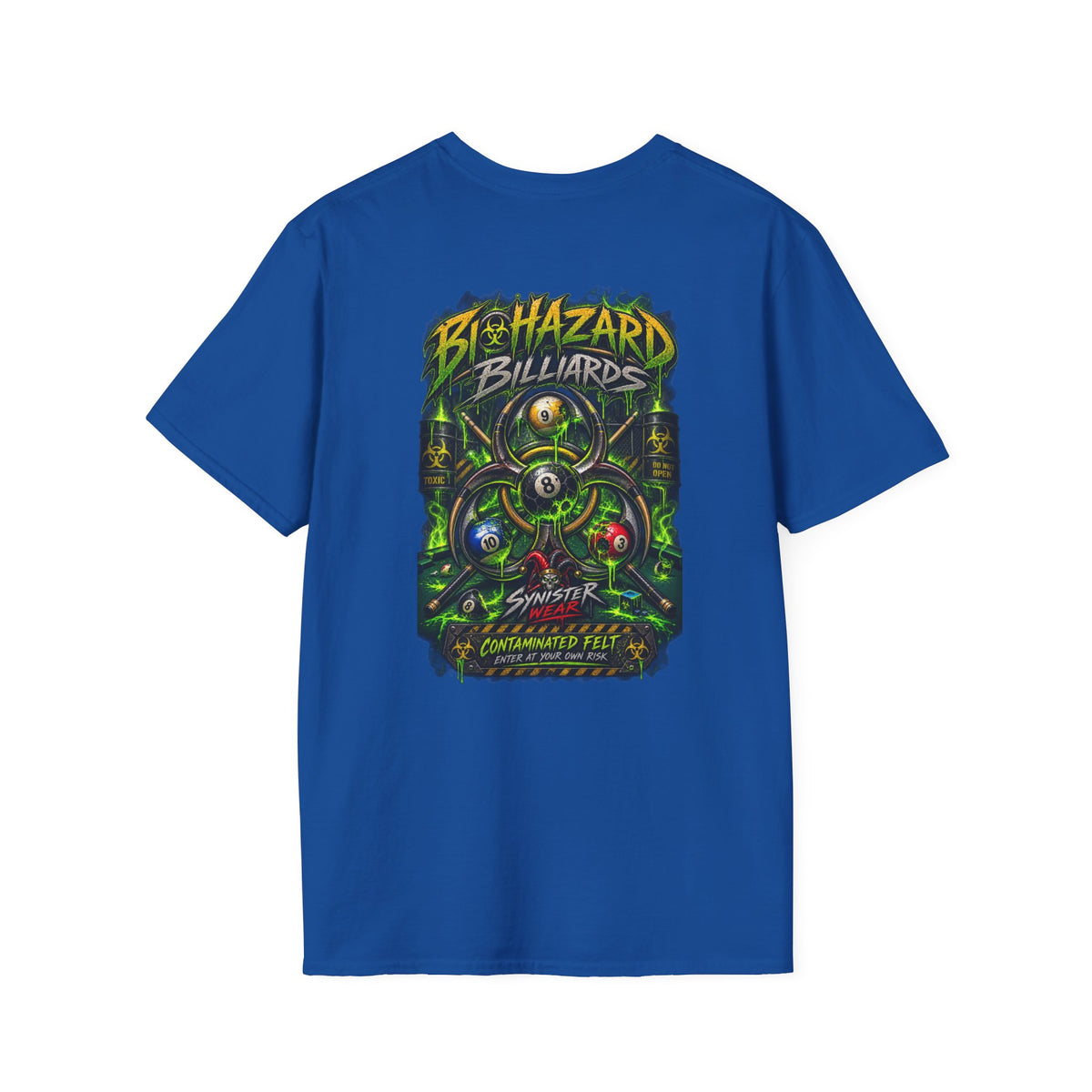Biohazard Billiards – Contaminated Felt Graphic tee