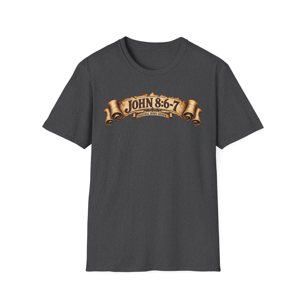 Let Him Cast the First Stone Graphic tee
