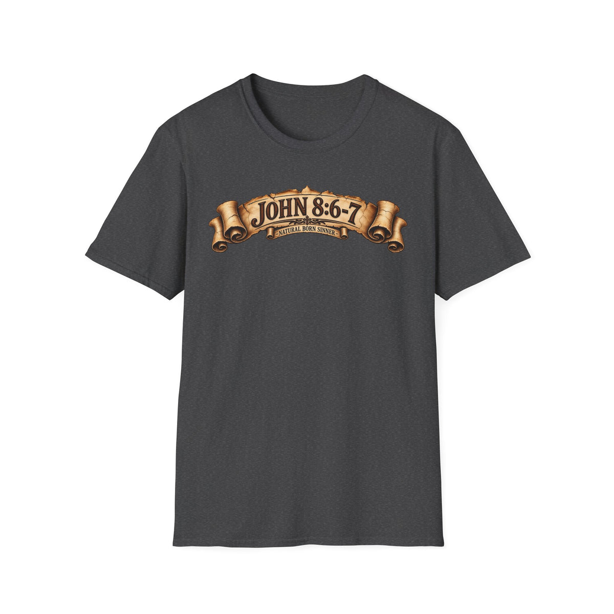 Let Him Cast the First Stone Graphic tee