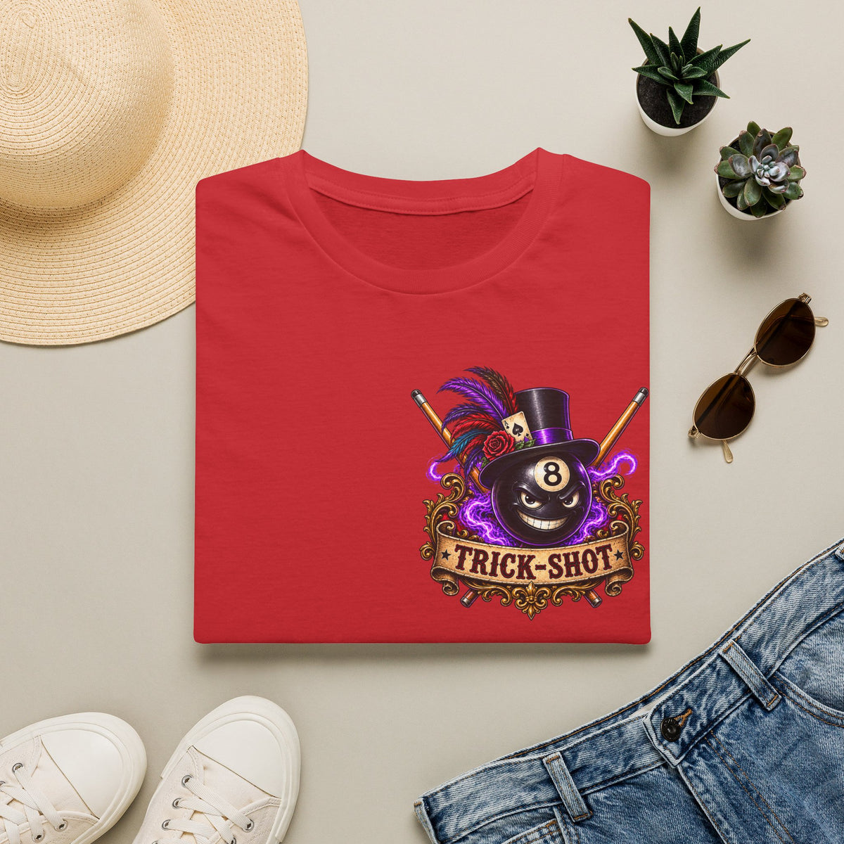 Miss Demeanor’s Trick-Shot Carnival Graphic tee