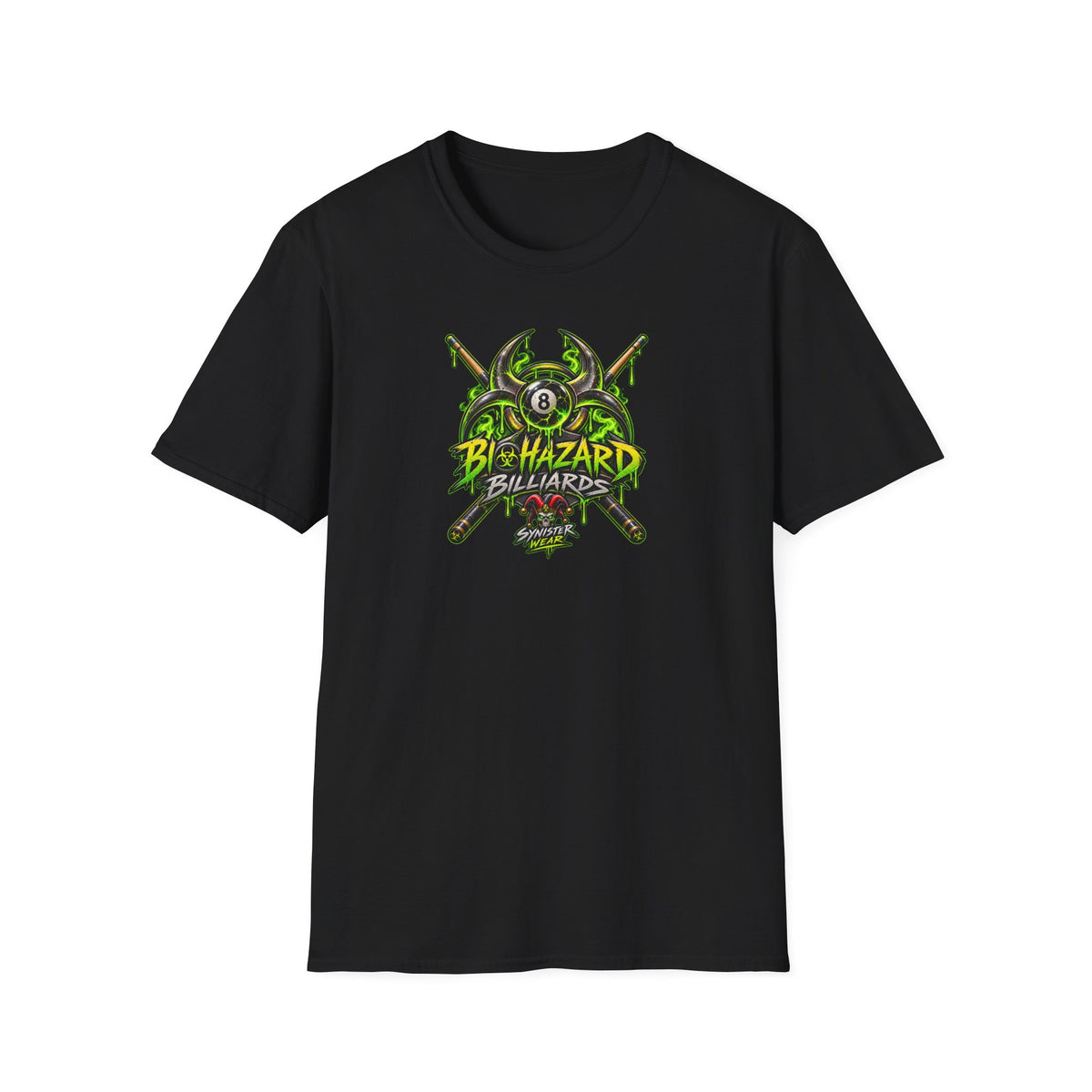 Biohazard Billiards – Contaminated Felt Graphic tee