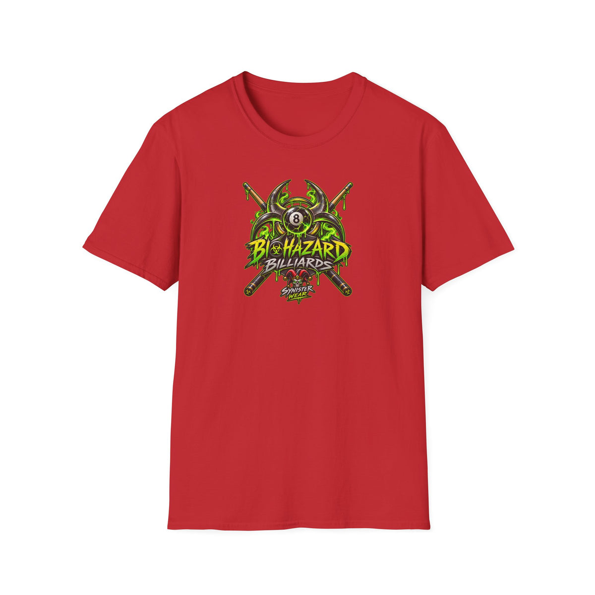Biohazard Billiards – Contaminated Felt Graphic tee