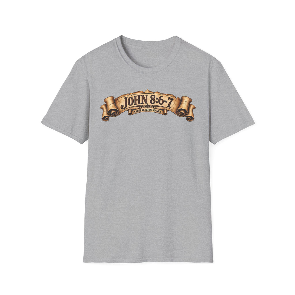Let Him Cast the First Stone Graphic tee