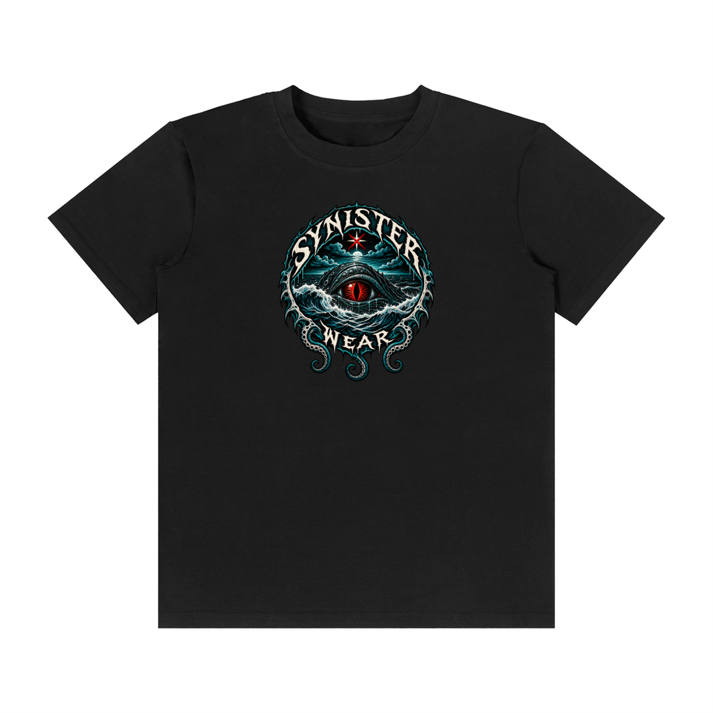 Something broke the surface - Synister wear ocean aliens premium graphic tee